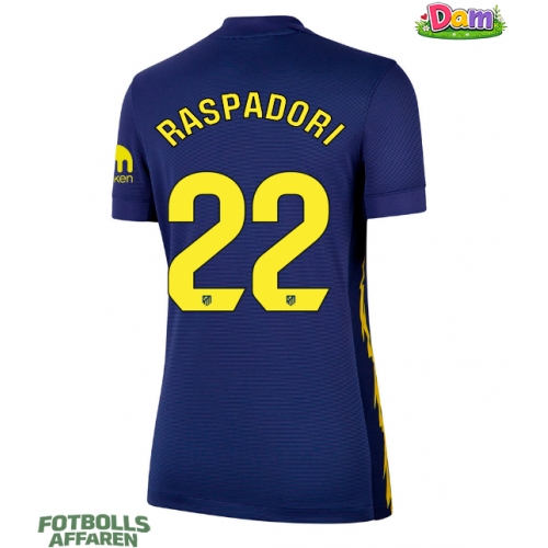 Atletico Madrid Giacomo Raspadori #22 Bortatröja Kvinnor 2025-26 Kortärmad